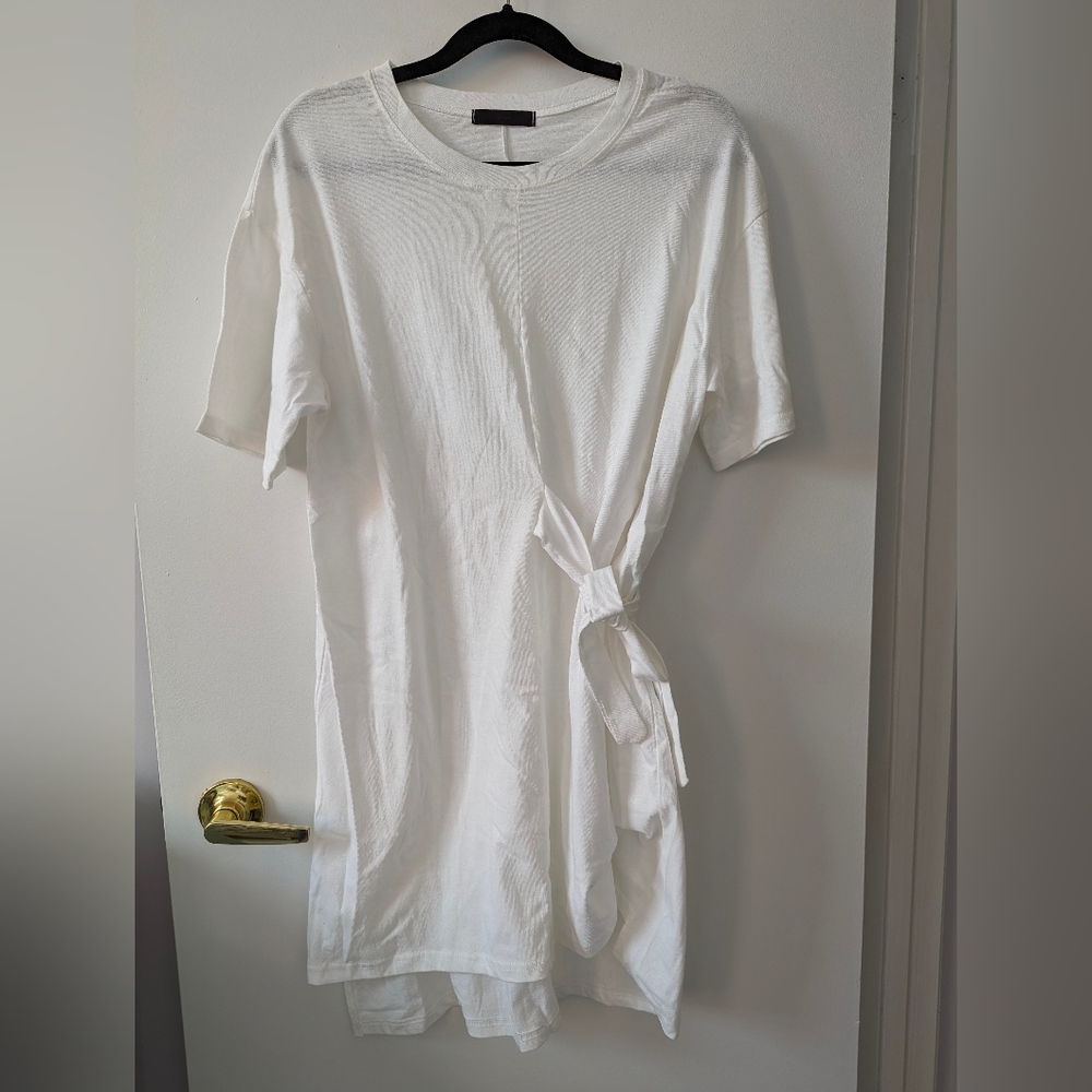 NWOT HARU Korean Cotton Tunic Dress Too (OS)